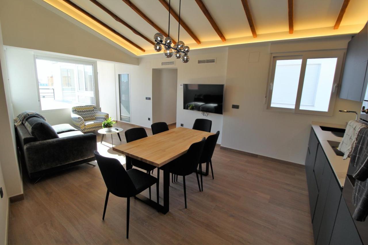 Апартаменти Atico Loft De Lujo Con Terraza Espectacular Y Vista A Los 2 Castillos Аліканте Екстер'єр фото